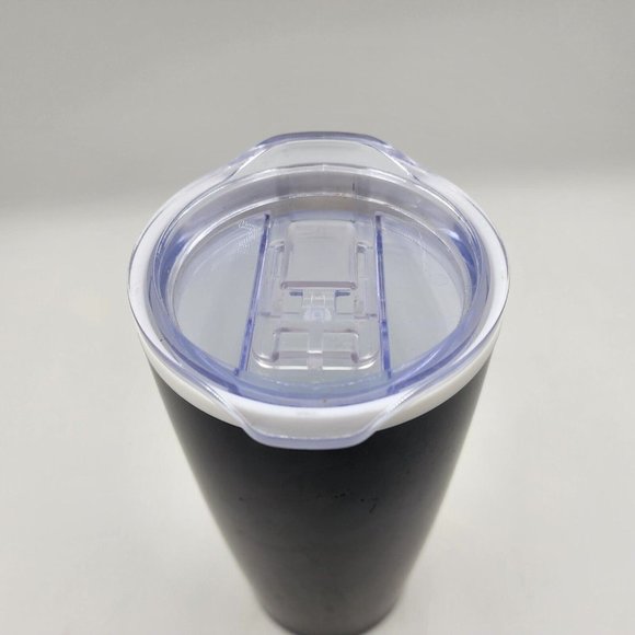 Novelty Funny Please Stand By Dad Joke Loading Tumbler Coffee Cup Black 7.25 in - Picture 4 of 7